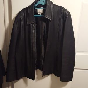 Anne Klein Leather Jacket